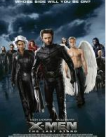 X-Men Last Stand poster