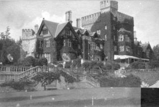 Hatley Castle from the Italian Gardens
