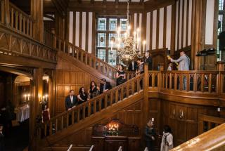Hatley Castle foyer
