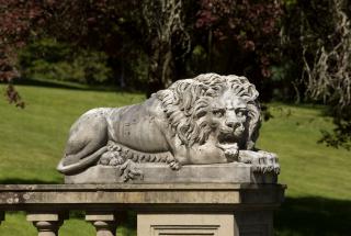 Stone Lion on the Neptune Staircase