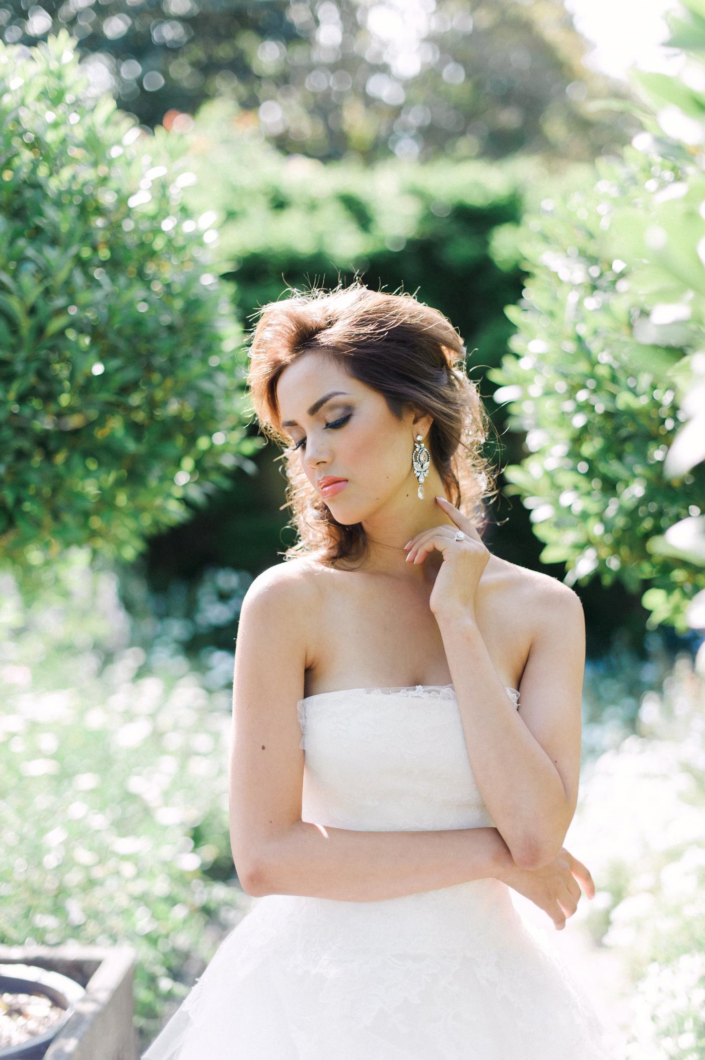 Bride in the Italian Garden