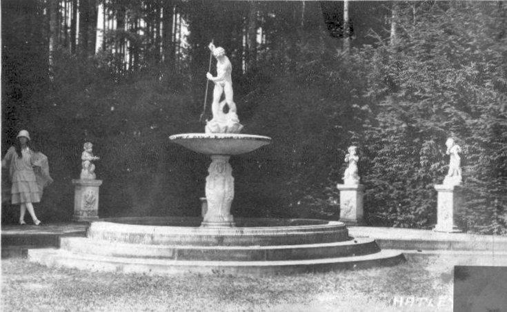 Historic Hatley fountain