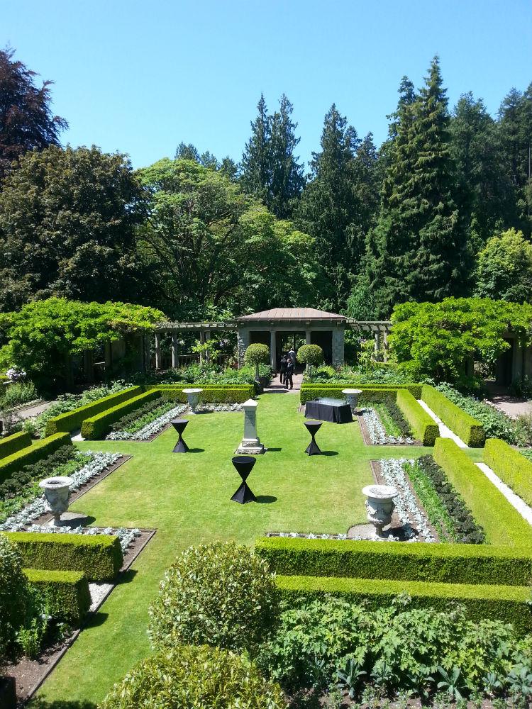 Overlooking the Italian Garden