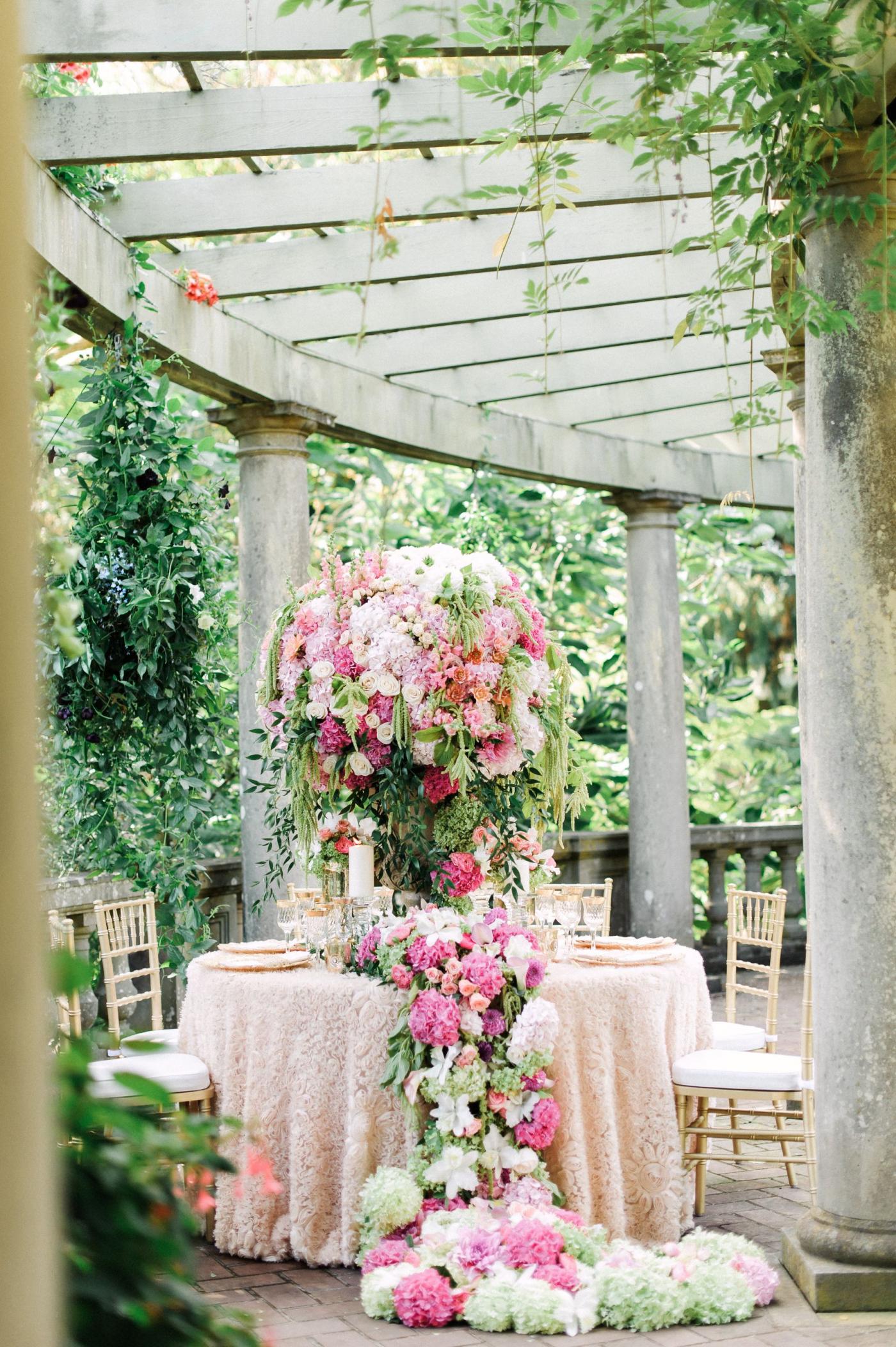Luxurious wedding in the Italian Garden