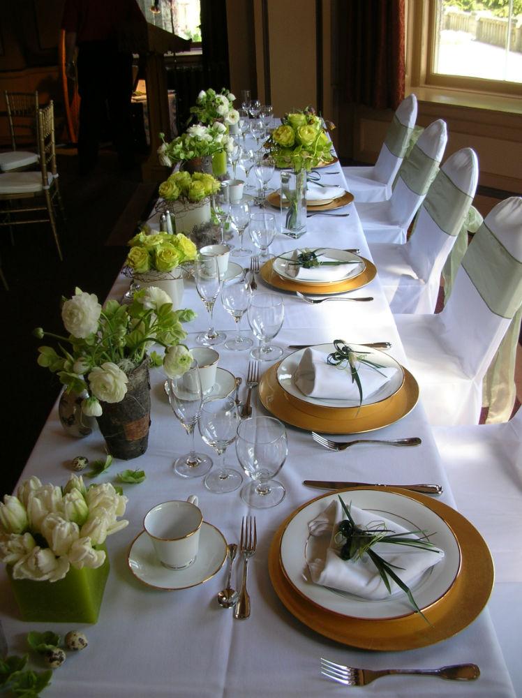 Beautiful head table