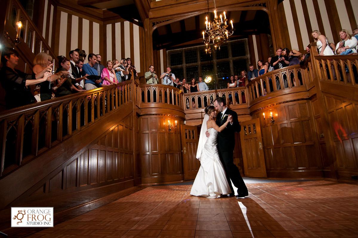 First Dance in Hatley Castle