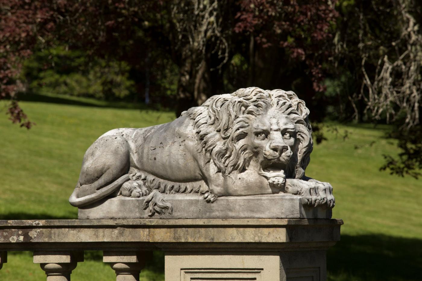 Stone Lion on the Neptune Staircase