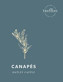 Canapes menu